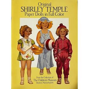 Original UNCUT Shirley Temple Full Color The Children's Museum 1988